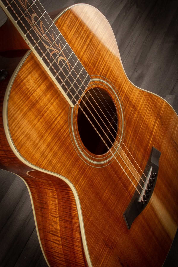 Taylor Acoustic Guitar USED - 2018 Taylor Custom TF GC 12-Fret AA Koa Natural S#1102288095