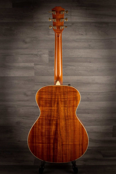 USED - 2018 Taylor Custom TF Grand Concert 12-Fret AA Koa Natural S#1102288095