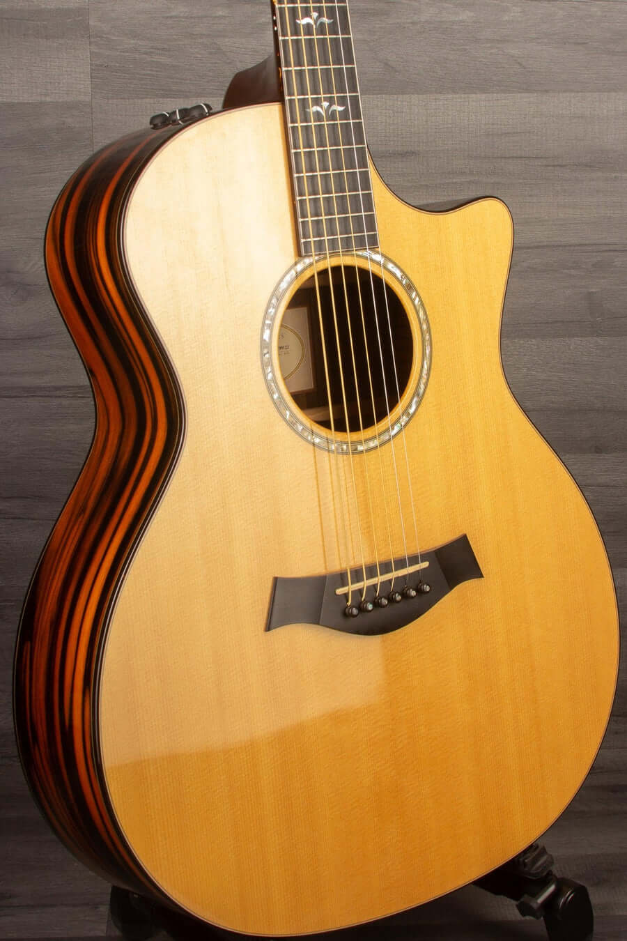 USED - 2007 Taylor Ga Custom Built To Order Macassar Ebony