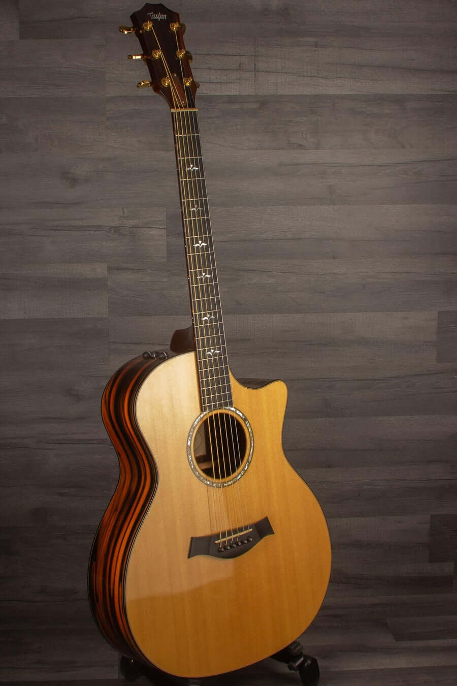 USED - 2007 Taylor Ga Custom Built To Order Macassar Ebony