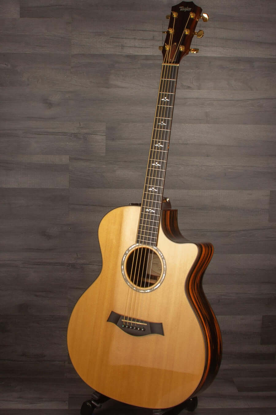 USED - 2007 Taylor Ga Custom Built To Order Macassar Ebony