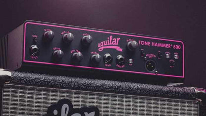 Aguilar TH500 Tone Hammer 500 Lightweight Bass Head Breast Cancer Awareness Edition