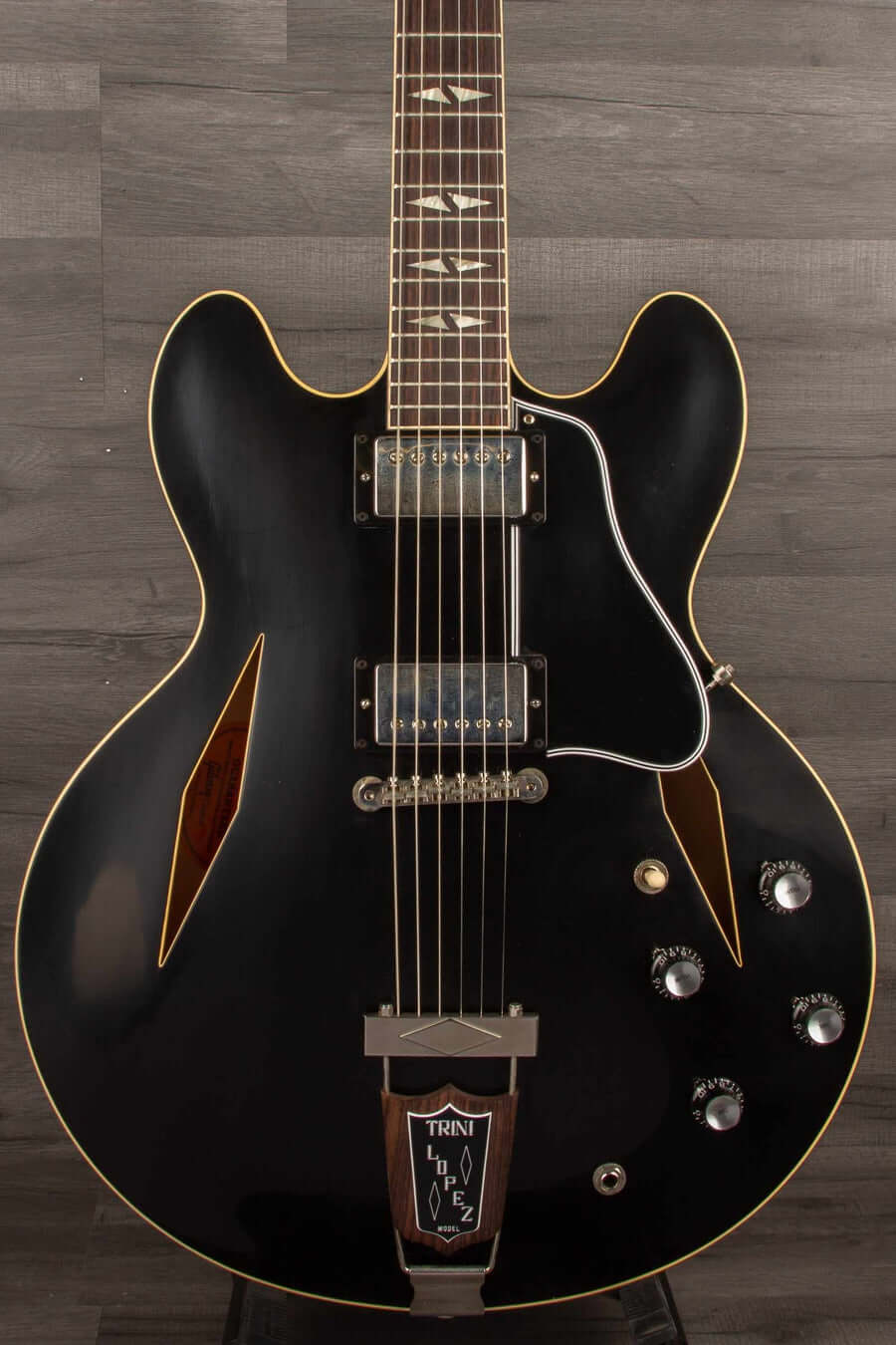 Gibson VOS 1964 Trini Lopez Standard Reissue Electric Guitar - Ebony s#130193
