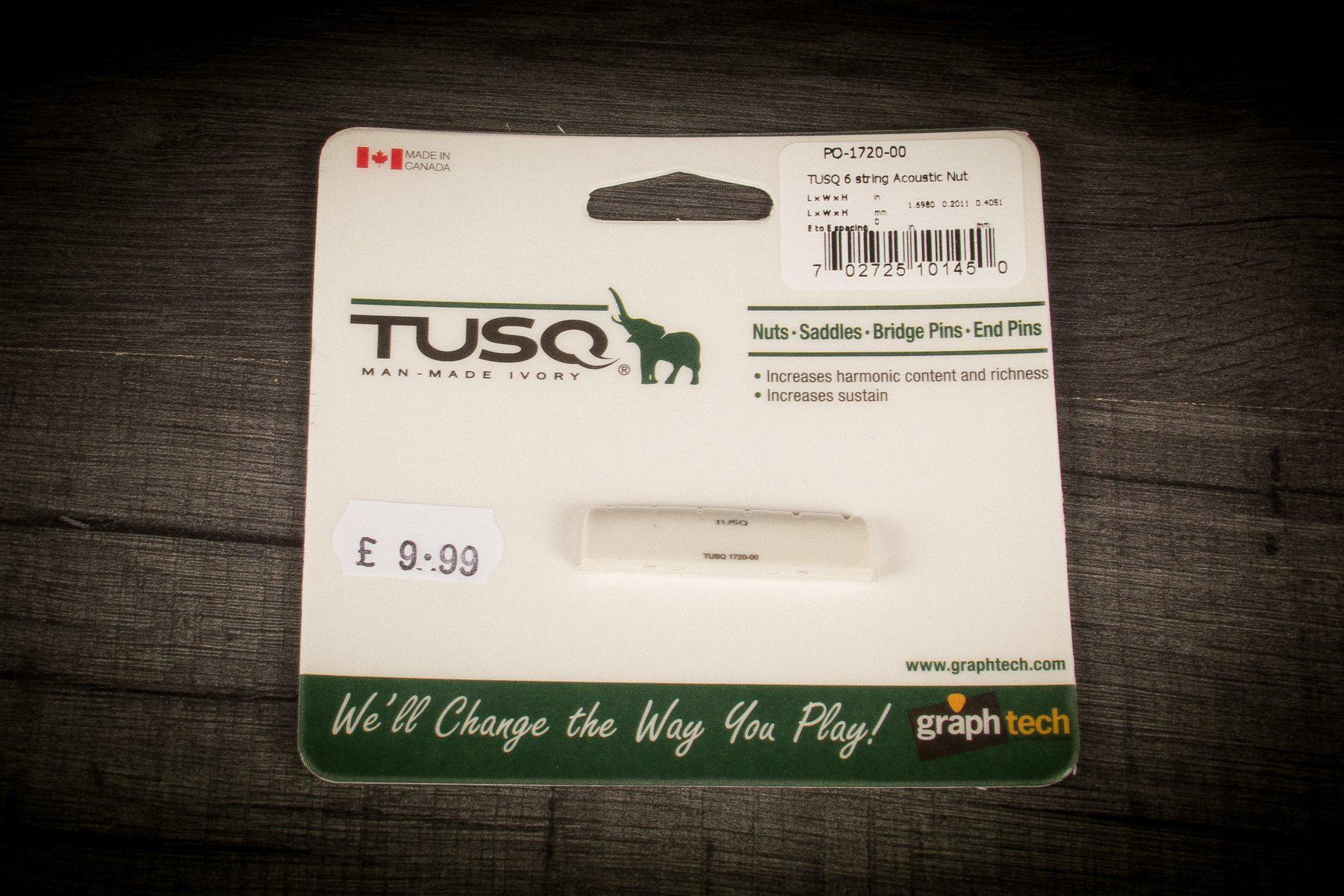 Graph tech PQ-1720-00 TUSQ 6 STRING ACOUSTIC Nut