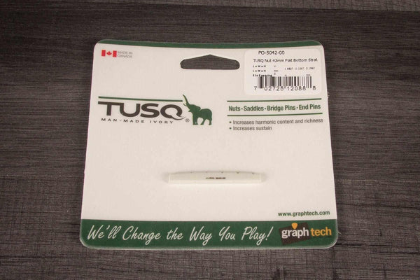 Graph tech PQ-5042-00 TUSQ 42mm Flat Bottom Strat Nut