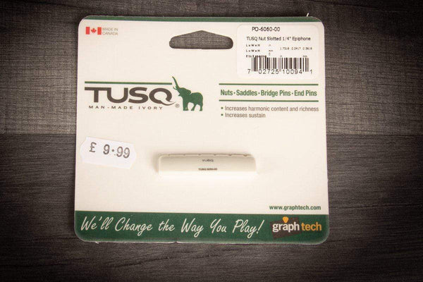 Graph tech PQ-6060-00 TUSQ NUT SLOTTED PRE-2014 EPIPHONE 1/4"