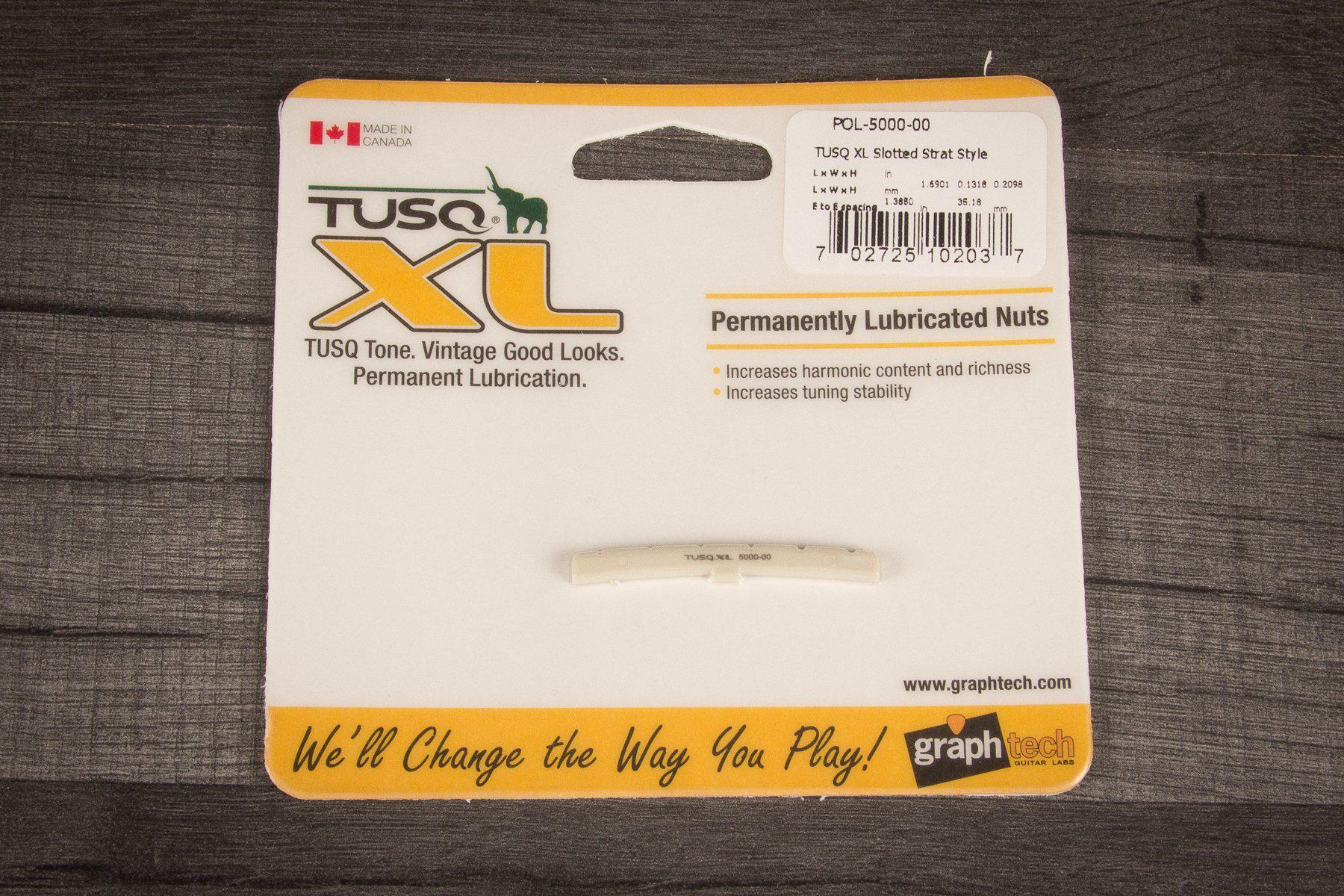 Tusq Accessories Graph tech PQL-5000-00 TUSQ XL Fender Style Slotted Nut