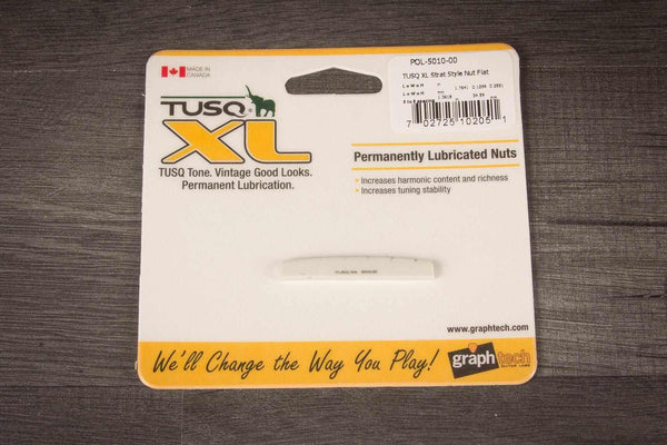 Graph tech PQL-5010-00 TUSQ XL Nut - Fender Style Flat Bottom