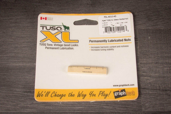 Tusq Accessories Graph tech PQL-6010-AG XL TUSQ Aged Gibson Slotted Nut