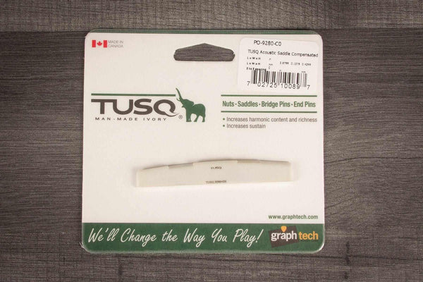 Graph Tech TUSQ PQ-9280-C0 Compensated Acoustic Saddle