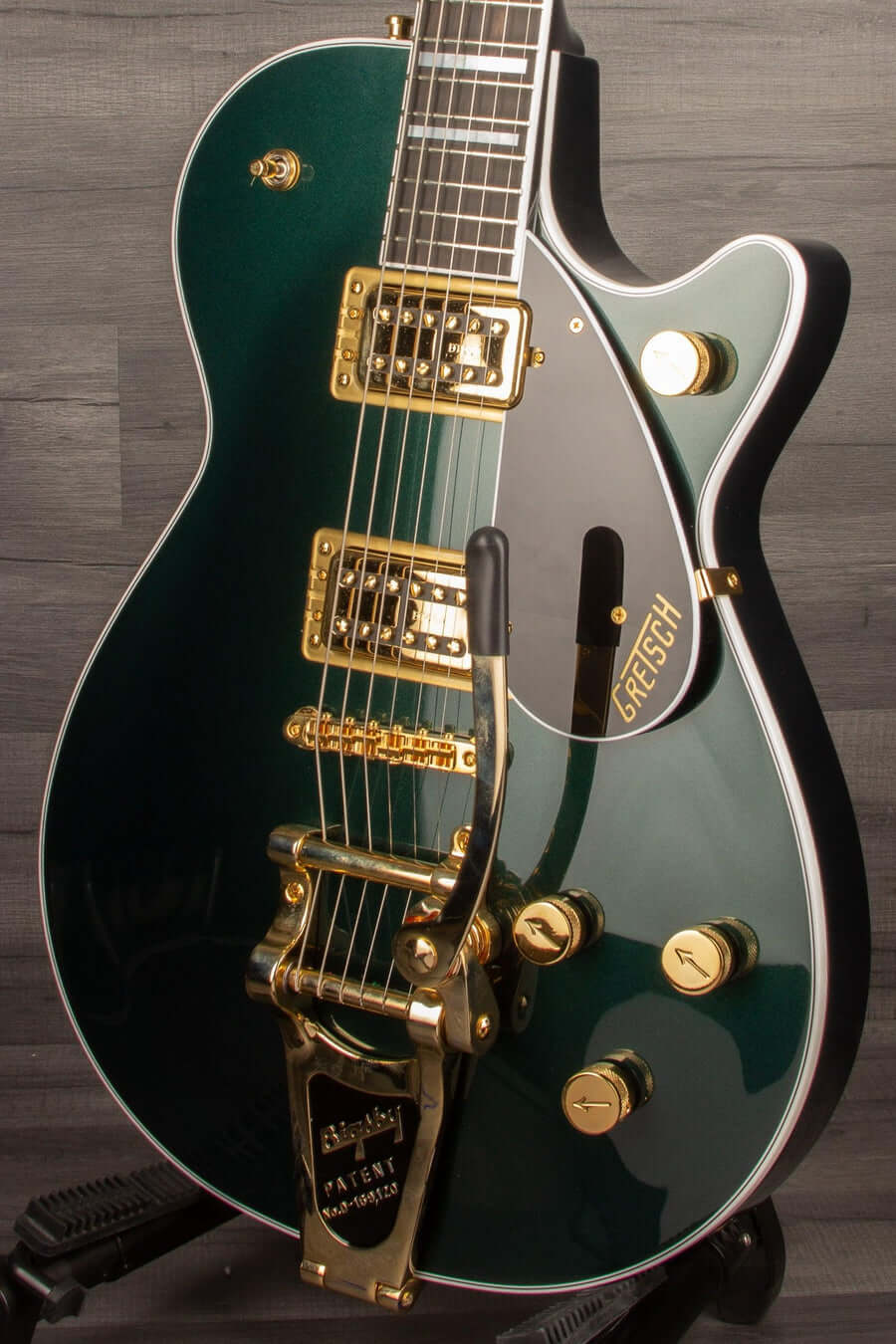 USED - Gretsch - G6228TG-PE Players Edition Jet™ BT with Bigsby® and Gold Hardware, Ebony Fingerboard, Cadillac Green