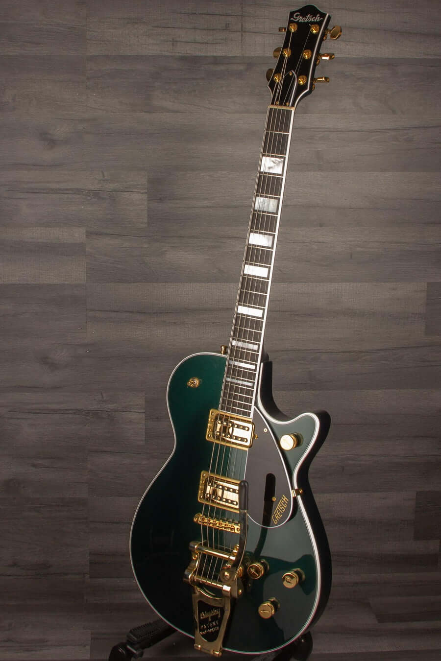 USED - Gretsch - G6228TG-PE Players Edition Jet™ BT with Bigsby® and Gold Hardware, Ebony Fingerboard, Cadillac Green