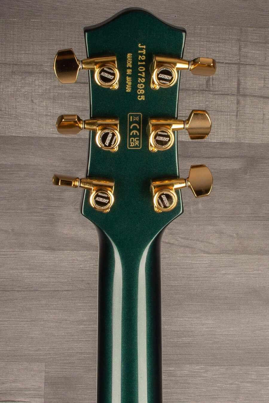 USED - Gretsch - G6228TG-PE Players Edition Jet™ BT with Bigsby® and Gold Hardware, Ebony Fingerboard, Cadillac Green