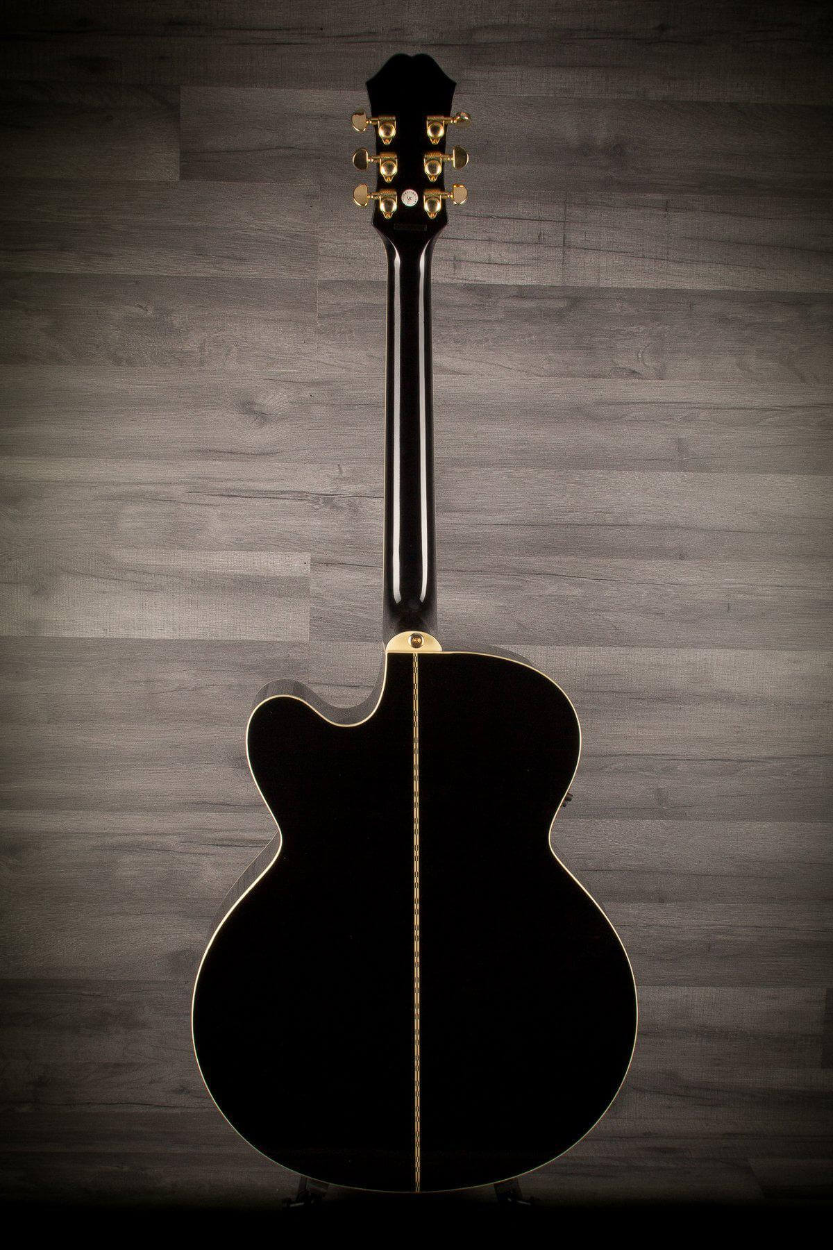 USED - Epiphone EJ-200CE Electro Acoustic - Black