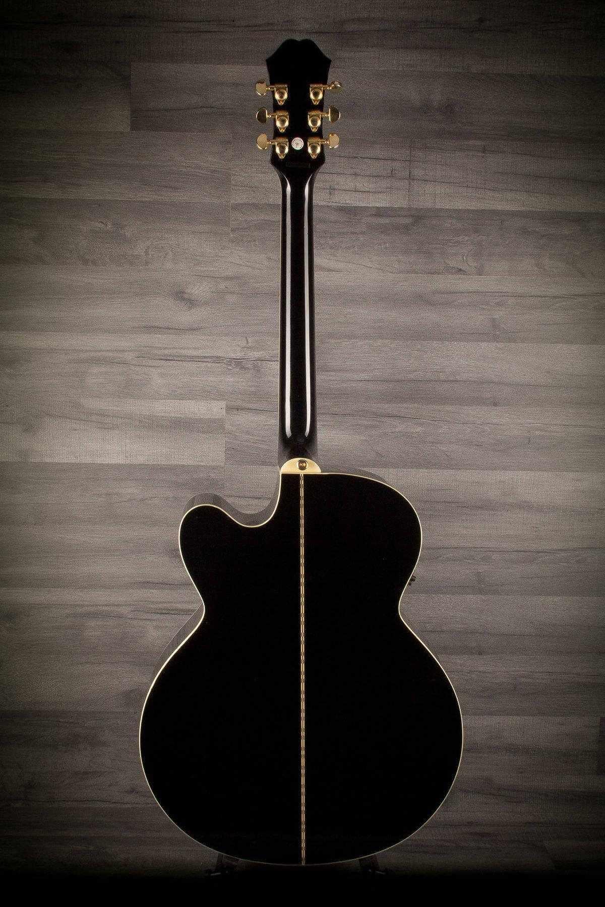 USED - Epiphone EJ-200CE Electro Acoustic - Black