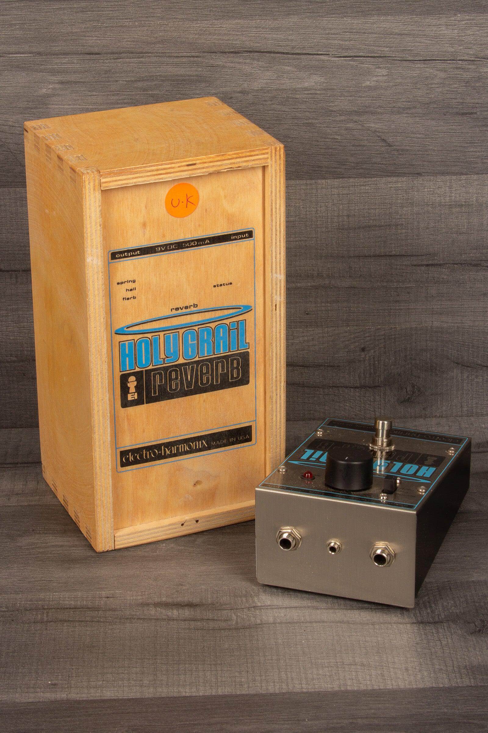 USED - Electro-Harmonix Holy Grail. Made in USA, wooden box edition