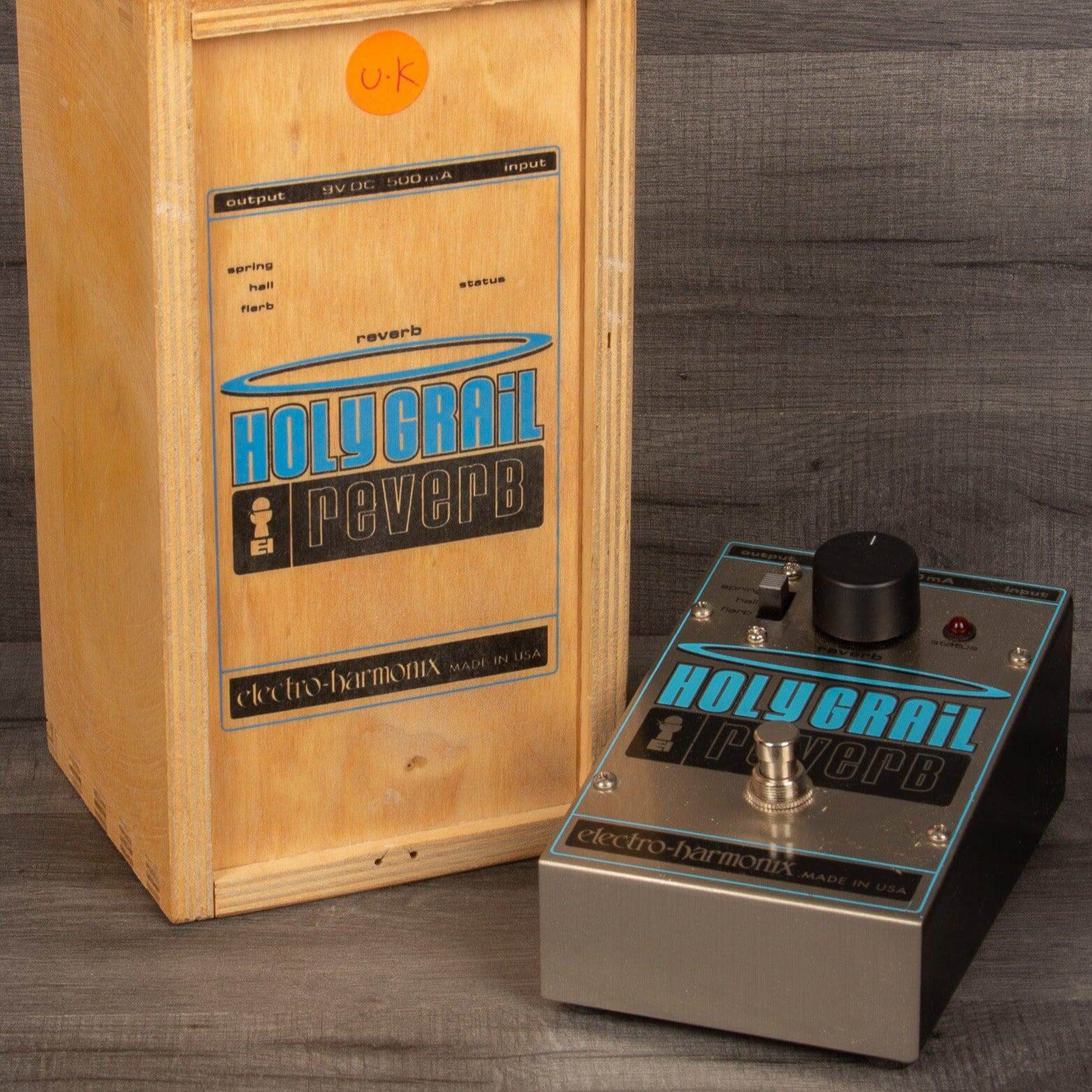 USED - Electro-Harmonix Holy Grail. Made in USA, wooden box edition
