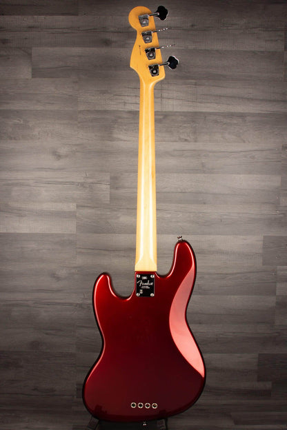 USED - Fender USA Standard Jazz Bass Guitar - Candy Cola 2007