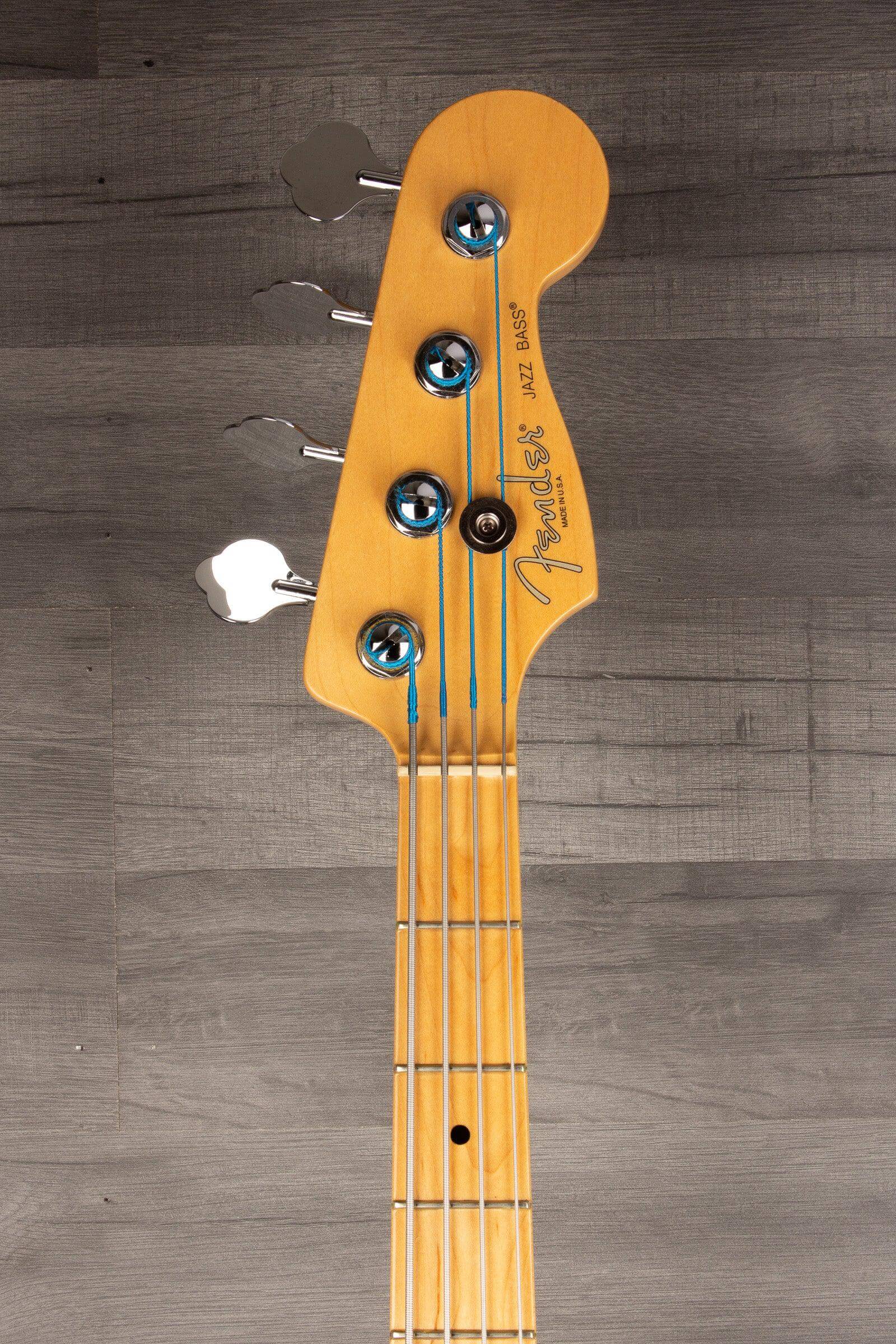 USED - Fender USA Standard Jazz Bass Guitar - Candy Cola 2007