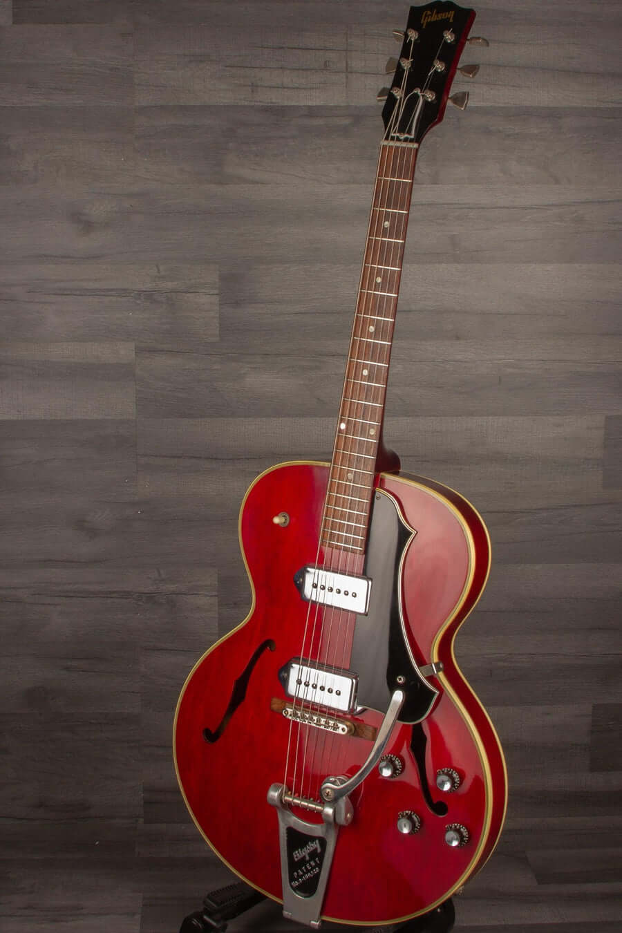 USED - Gibson ES125Td 1957 Cherry (Gibson Factory Refinish Circa 1965) #U308014 - MusicStreet