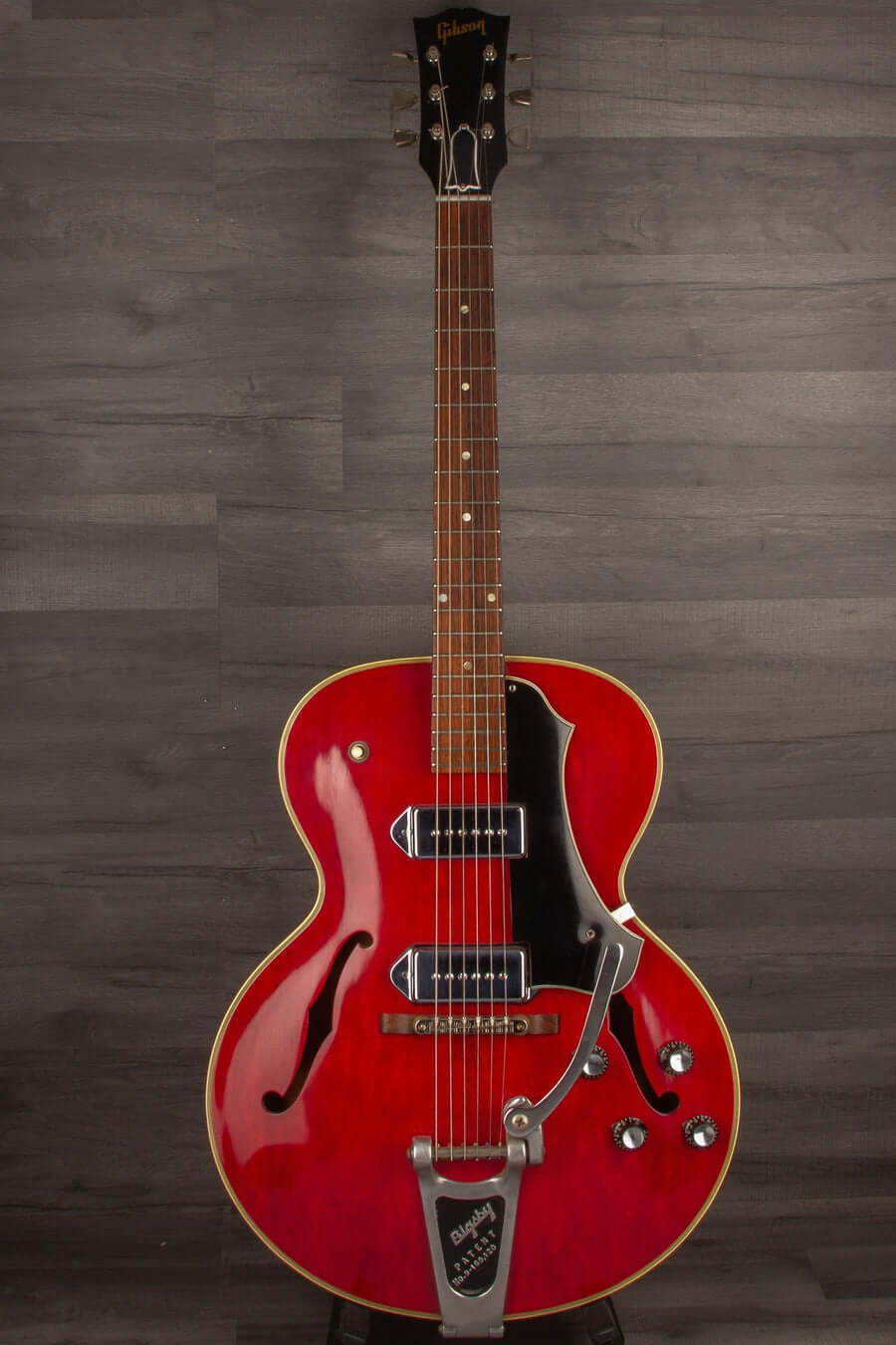 USED - Gibson ES125Td 1957 Cherry (Gibson Factory Refinish Circa 1965) #U308014 - MusicStreet