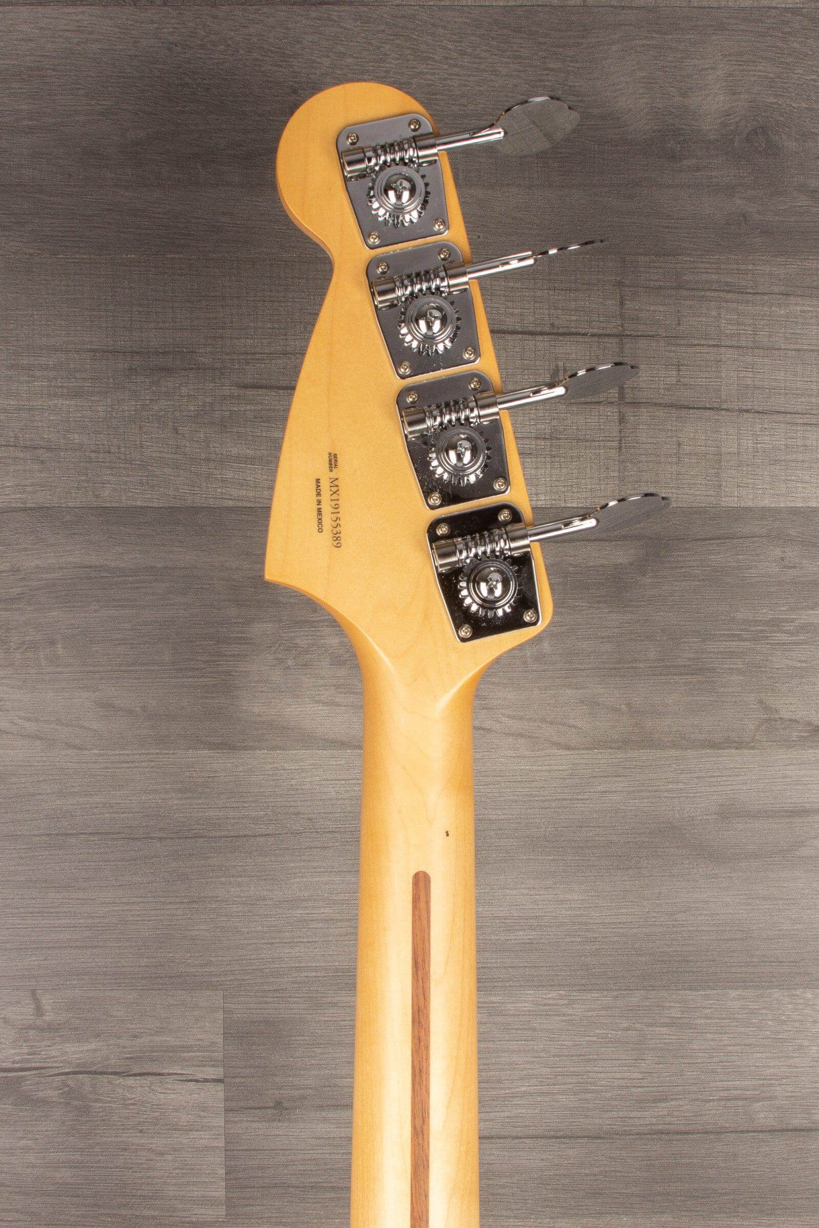 USED - Fender Player PJ Mustang Bass Guitar - Sienna Sunburst