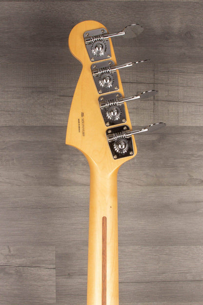 USED - Fender Player PJ Mustang Bass Guitar - Sienna Sunburst