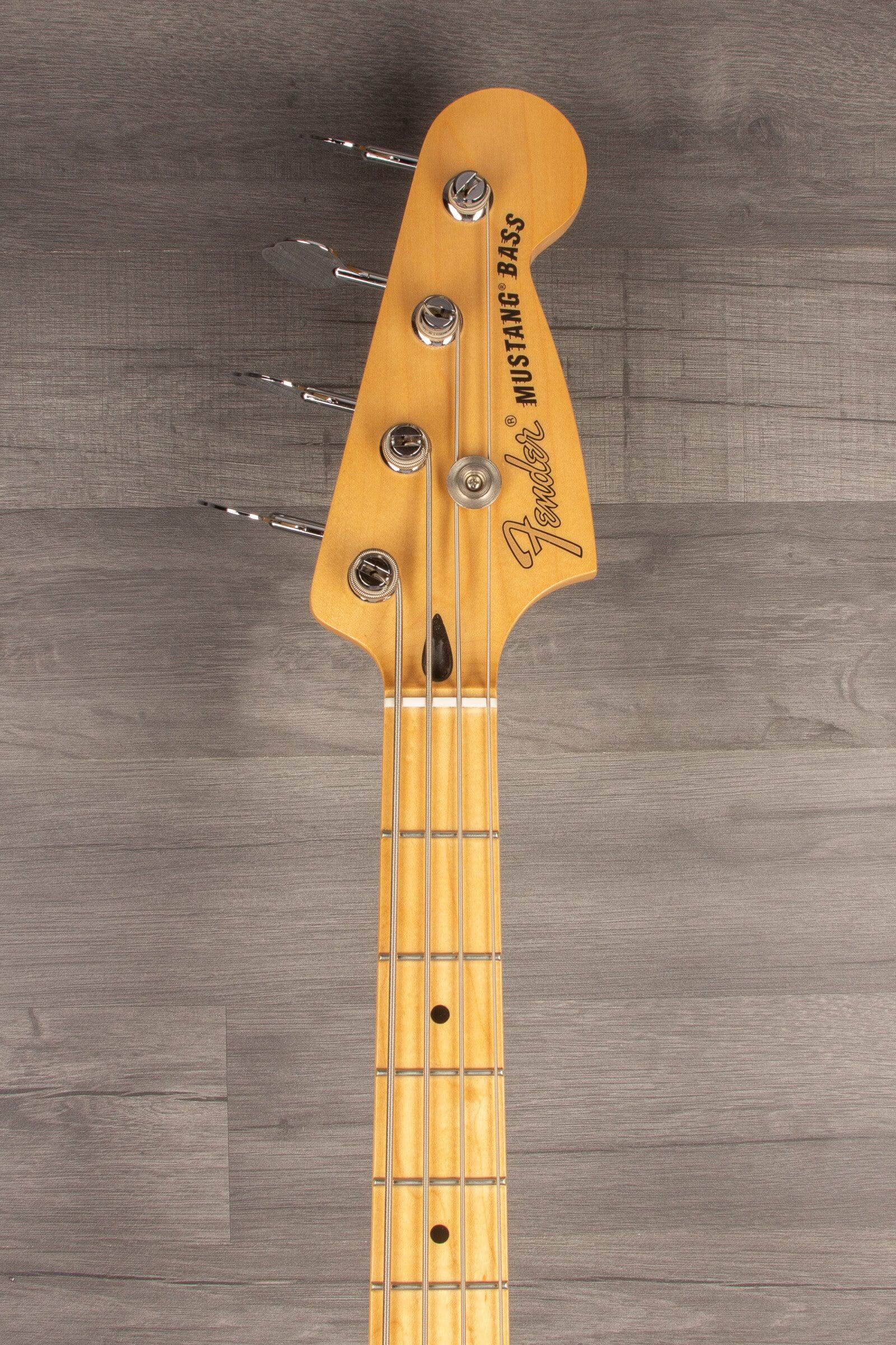 USED - Fender Player PJ Mustang Bass Guitar - Sienna Sunburst