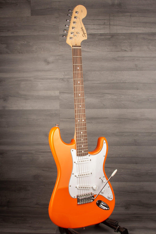 USED Squier - Affinity Stratocaster - Competition Orange - MusicStreet
