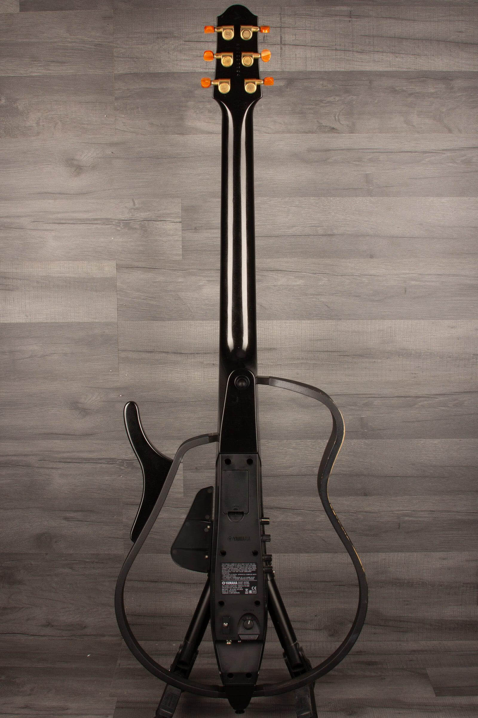 USED - Yamaha SLG110S Silent Guitar Steel - Black