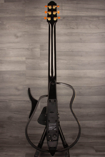 USED - Yamaha SLG110S Silent Guitar Steel - Black
