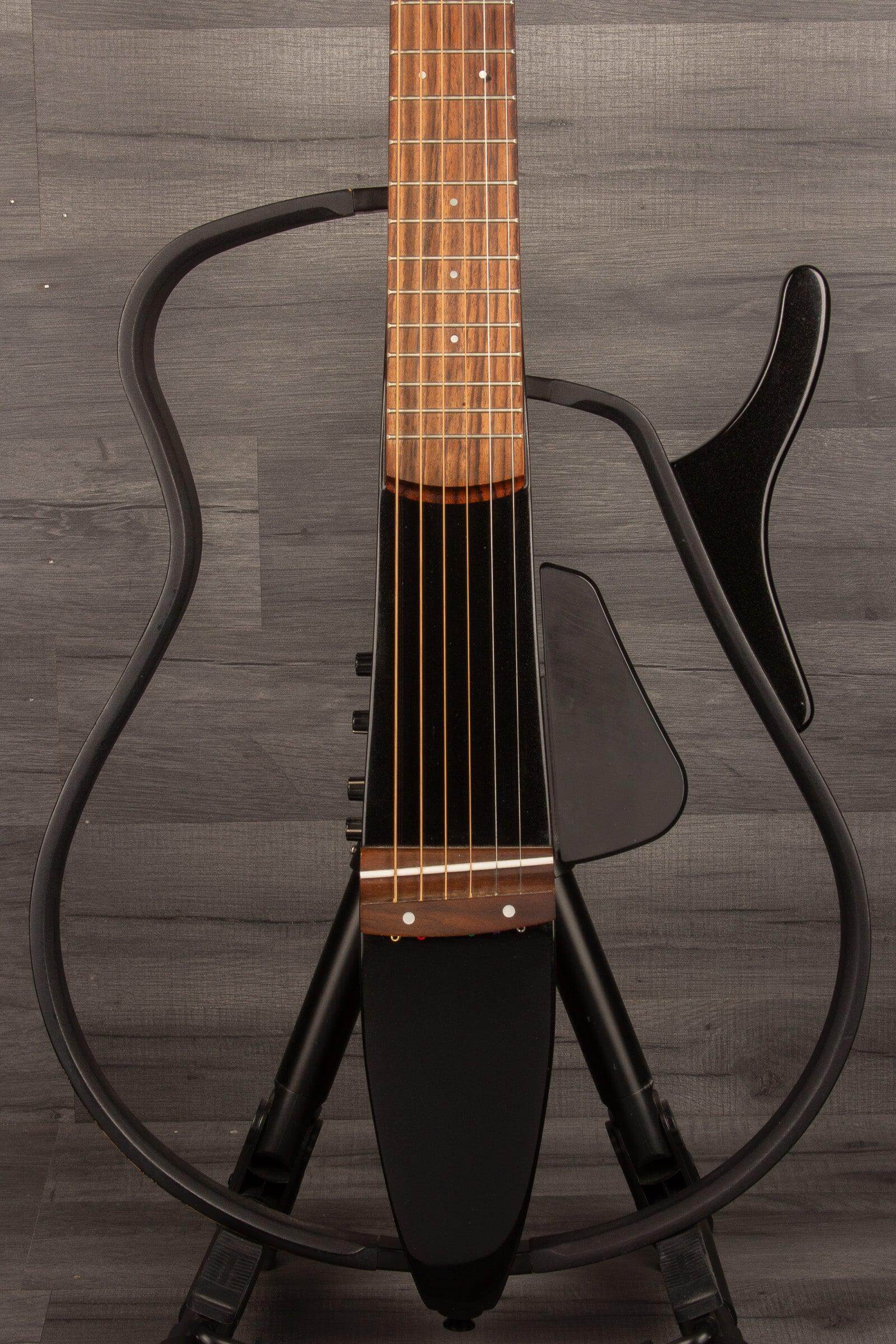 USED - Yamaha SLG110S Silent Guitar Steel - Black