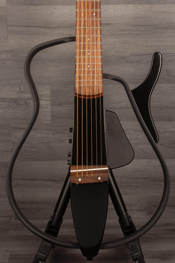 USED - Yamaha SLG110S Silent Guitar Steel - Black - MusicStreet