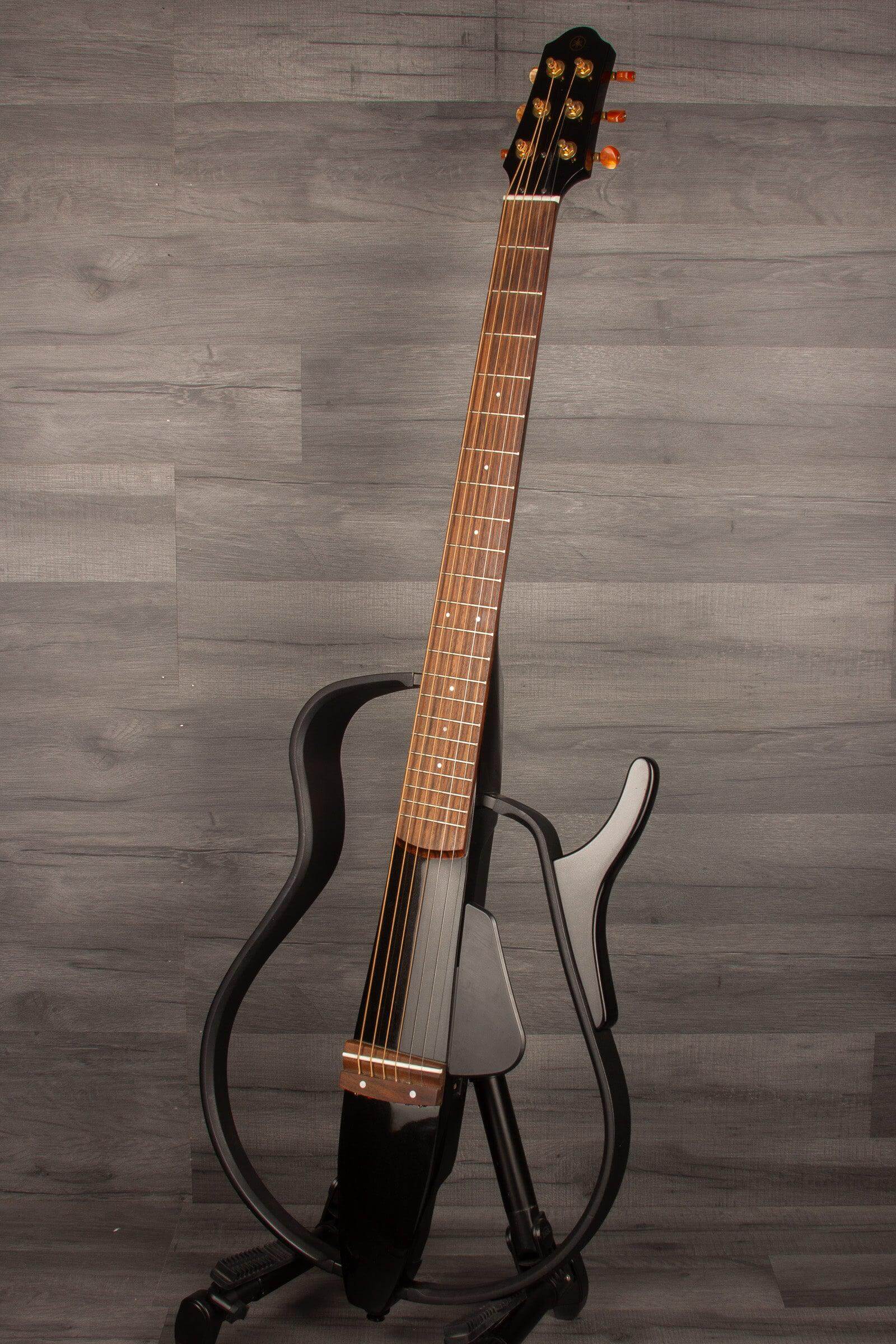 USED - Yamaha SLG110S Silent Guitar Steel - Black