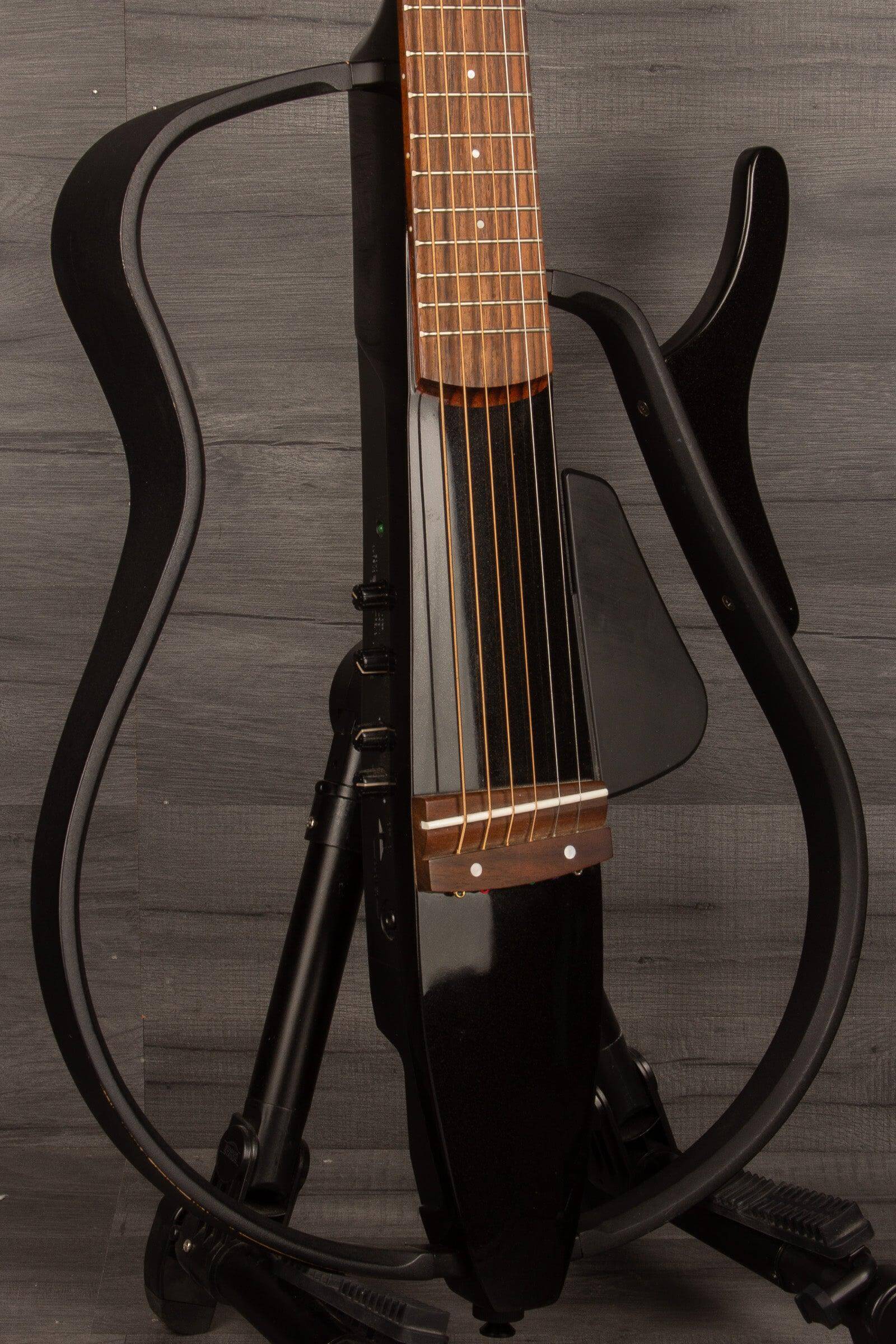 USED - Yamaha SLG110S Silent Guitar Steel - Black
