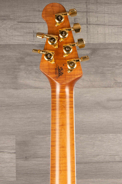 Musicman BFR Valentine Electric Guitar - Pine Green with Roasted Maple Neck