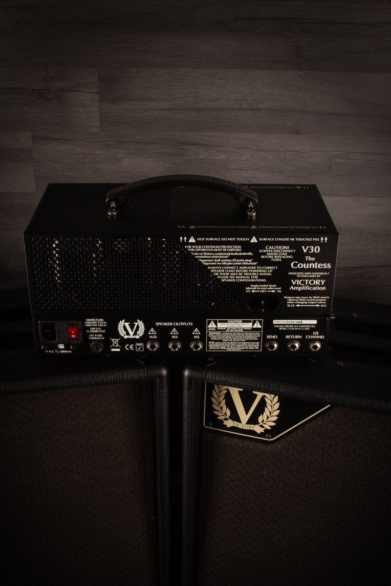 USED - Victory V30H The Countess Guitar Amplifier & 2x V112V Cabs