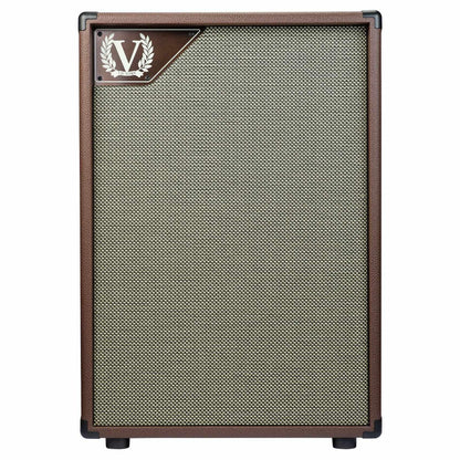 Victory Guitar Amplifier - V212-VB Vertical 2x12" Open Back Cab (Brown)