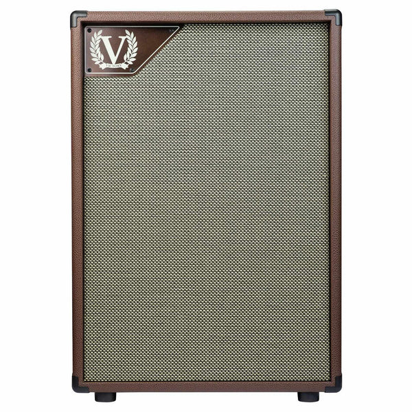 Victory Guitar Amplifier - V212-VB Vertical 2x12" Open Back Cab (Brown)