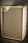 Victory Amplifier Victory V212-VCD Vertical 2x12" Open Back Cab in cream