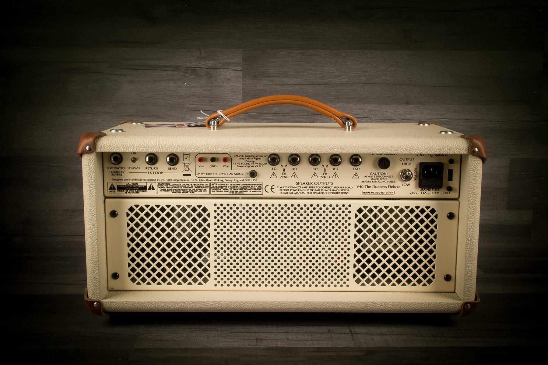 Victory Guitar Amplifier - V40D Deluxe Head