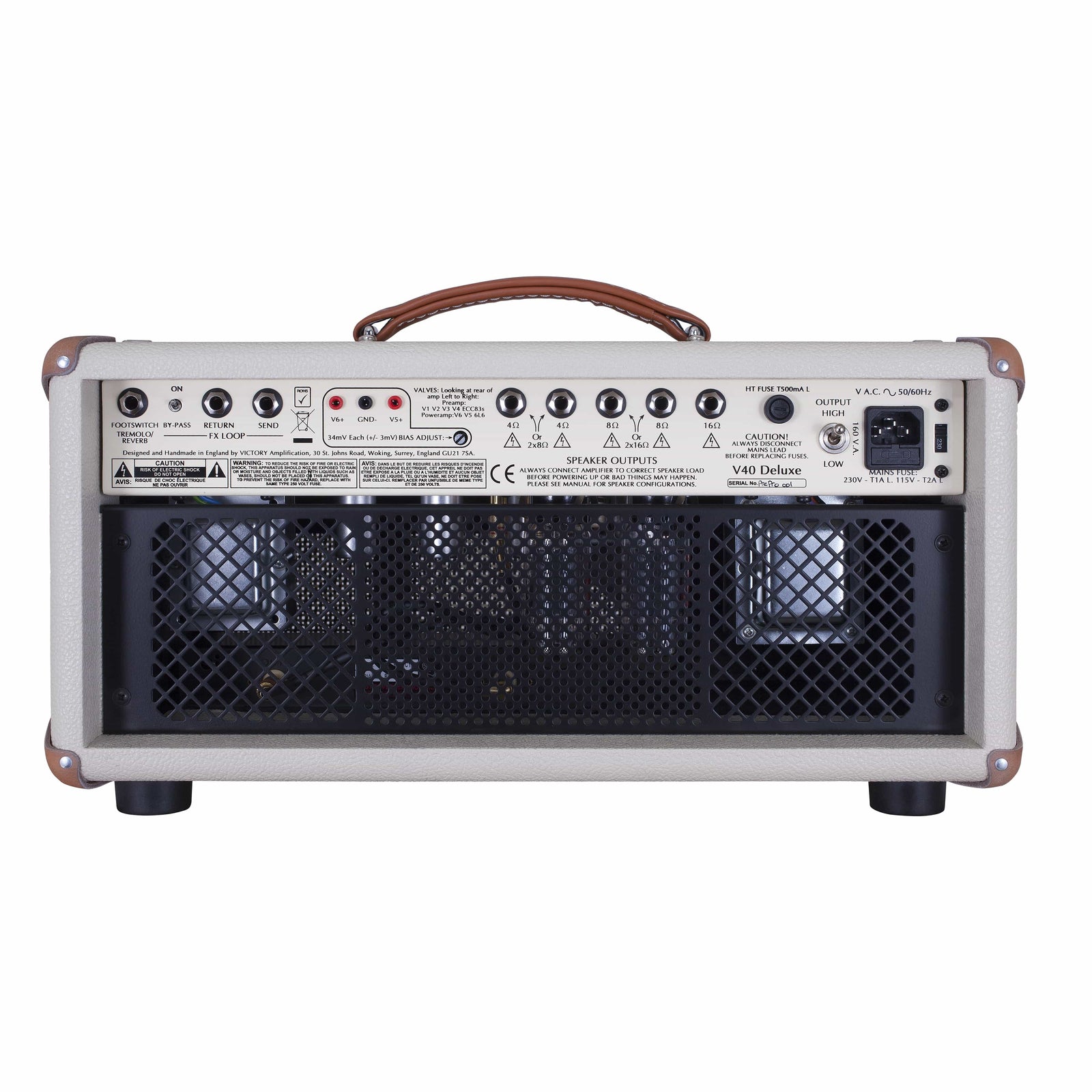 Victory Guitar Amplifier - V40D Deluxe Head