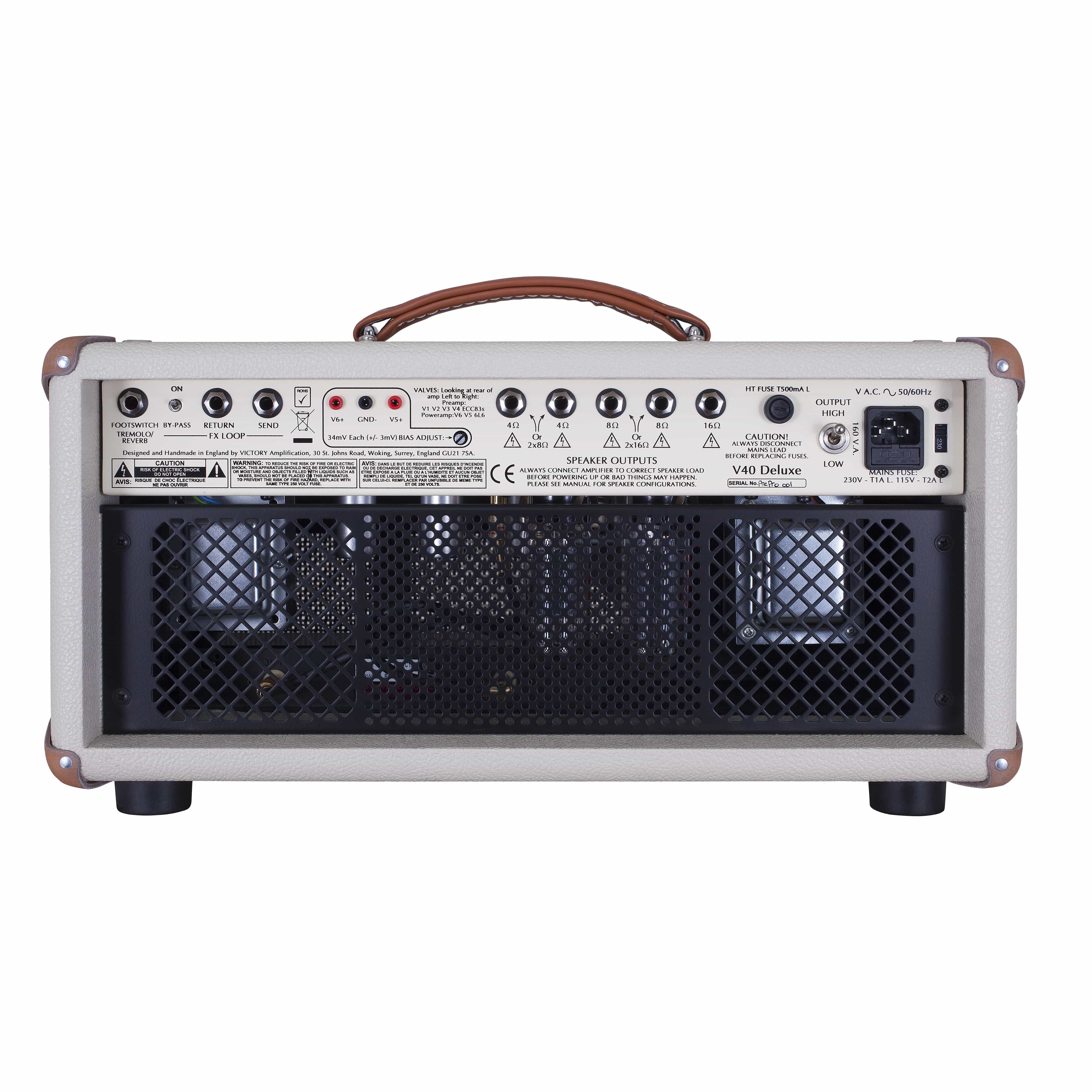Victory Guitar Amplifier - V40D Deluxe Head
