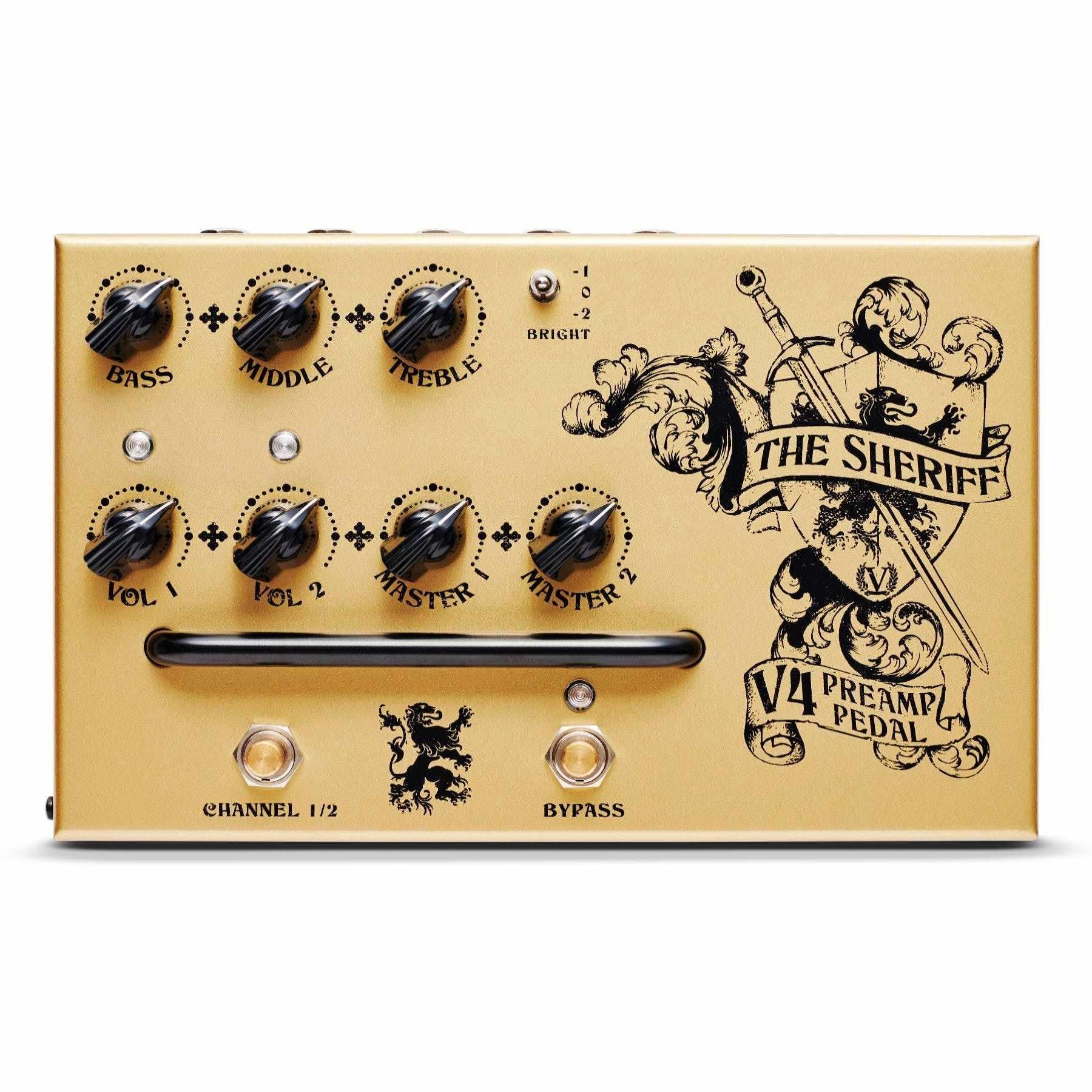Victory Guitar Amplifier V4 Sheriff Preamp Pedal