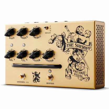 Victory Guitar Amplifier V4 Sheriff Preamp Pedal