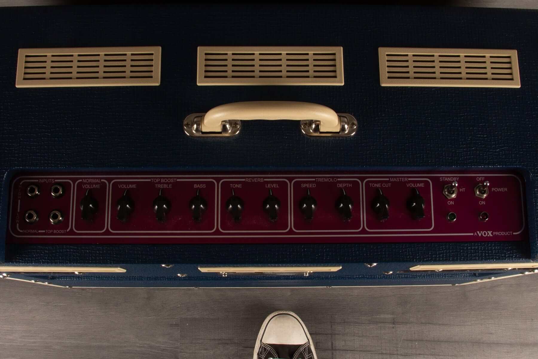 USED - VOX AC30C2-TV-BC Ltd Edition TWO-TONE TV FRONT