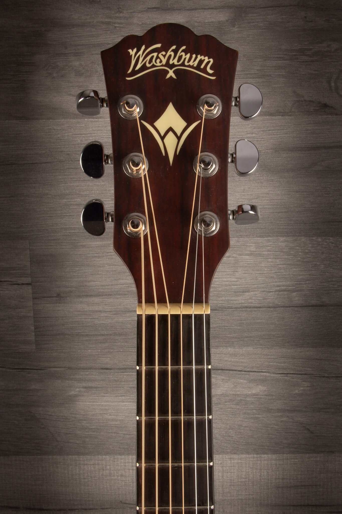USED - Washburn WDM18SENS Mini Dreadnought Electro Acoustic Guitar