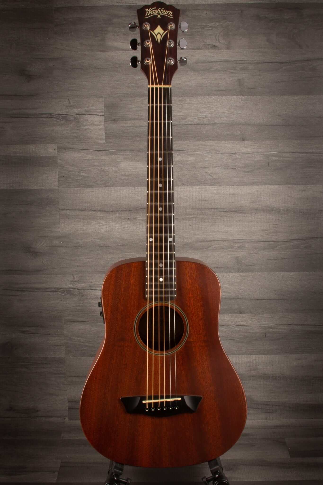 USED - Washburn WDM18SENS Mini Dreadnought Electro Acoustic Guitar