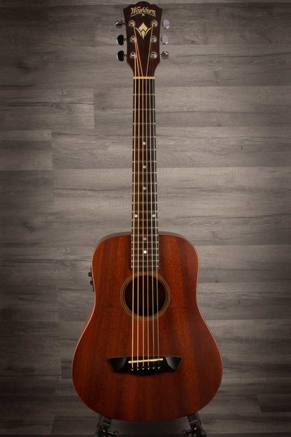 USED - Washburn WDM18SENS Mini Dreadnought Electro Acoustic Guitar