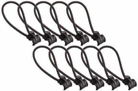 D'Addario Planet Waves 1/4" Elastic Cable Tie - 10 Pack - MusicStreet